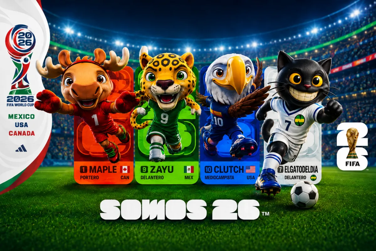 Mascotas del Mundial 2026 — Somos 26